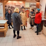 Saldus muzejā viesojās kolēģi no Gulbenes novada vēstures un māksla muzeja.
