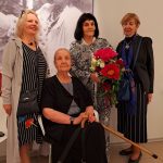 Kopā atzīmējām tēlnieces Artas Dumpes 90. dzimšanas dienu!