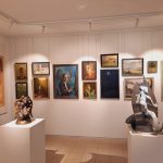 Izstāde “50 reizes apkārt Saulei”, kas veltīta tēlnieka Kārļa Īles piecdesmit gadu jubilejai