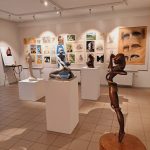 Izstāde “50 reizes apkārt Saulei”, kas veltīta tēlnieka Kārļa Īles piecdesmit gadu jubilejai