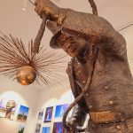 Izstāde “50 reizes apkārt Saulei”, kas veltīta tēlnieka Kārļa Īles piecdesmit gadu jubilejai