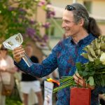 Kārļa Īles smilšu skulptūras “Pusmūžs” un izstādes “50 reizes apkārt saulei” svinīgā atklāšana