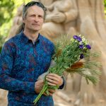 Kārļa Īles smilšu skulptūras “Pusmūžs” un izstādes “50 reizes apkārt saulei” svinīgā atklāšana