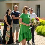 Kārļa Īles smilšu skulptūras “Pusmūžs” un izstādes “50 reizes apkārt saulei” svinīgā atklāšana