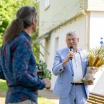 Kārļa Īles smilšu skulptūras “Pusmūžs” un izstādes “50 reizes apkārt saulei” svinīgā atklāšana