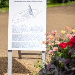 saules pulksteņa “Saldus saule Ellijas vēdeklī” atklāšanas pasākums