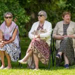 saules pulksteņa “Saldus saule Ellijas vēdeklī” atklāšanas pasākums