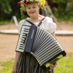 saules pulksteņa “Saldus saule Ellijas vēdeklī” atklāšanas pasākums