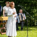 saules pulksteņa “Saldus saule Ellijas vēdeklī” atklāšanas pasākums