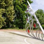 saules pulksteņa “Saldus saule Ellijas vēdeklī” atklāšanas pasākums