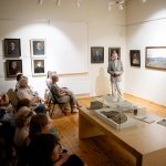 saules pulksteņa “Saldus saule Ellijas vēdeklī” atklāšanas pasākums