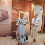 Rundāles pils muzeja pārstāvji