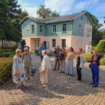 Rundāles pils muzeja pārstāvji