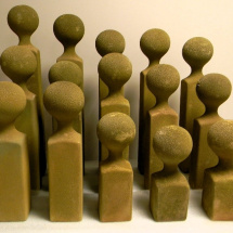 Andreja Ķiģeļa grupas priekšmetu “Picikato” darbi.