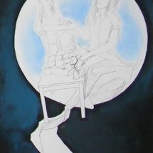 Sanitas Vatvares ilustrācija ”Mājas”